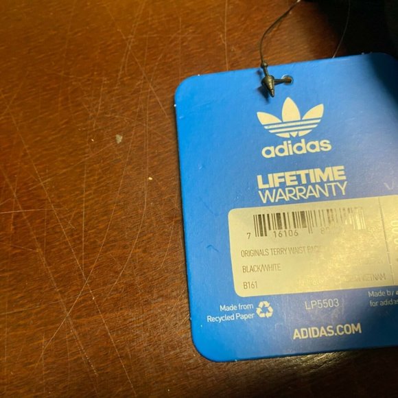 Adidas Originals Terry Waist Fanny Pack Zip Bag - Picture 3 of 3